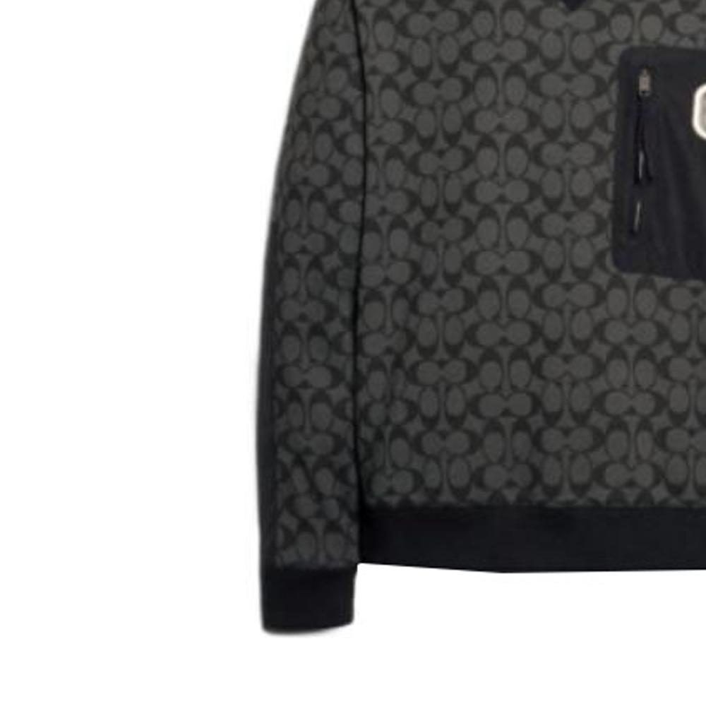 COACH SS23 Sweatshirt Men's Gray 89748-OY2