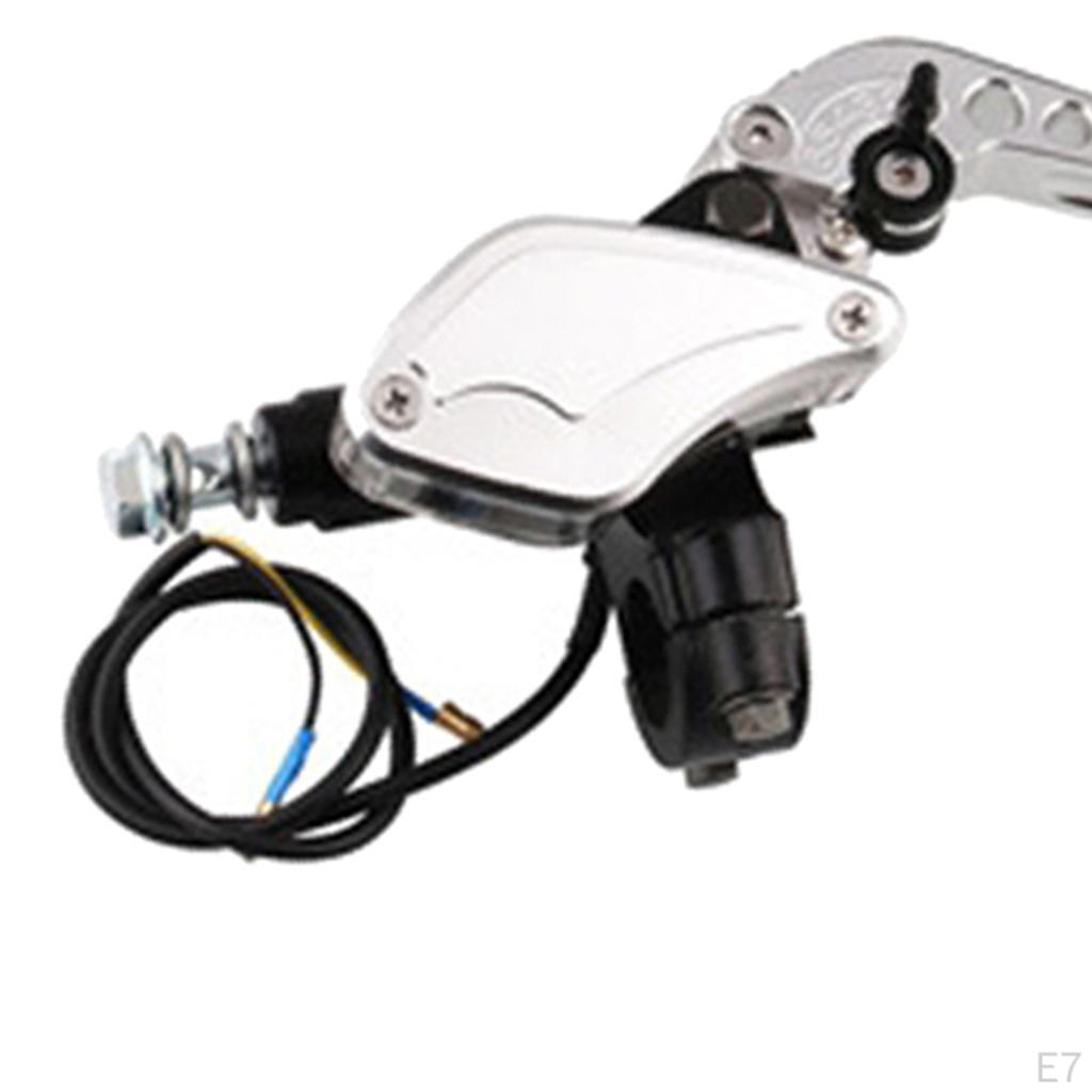 Motorcycle Handlebar Dual Hydraulic Brake Pump 22mm 7/8" 50cc-300cc