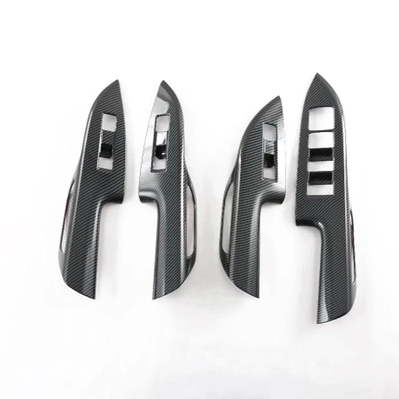 For Lexus NX260 350h 2024 ABS Chrome Door Window Lift Button Switch Control Panel Frame Cover Interior Armrest Trims