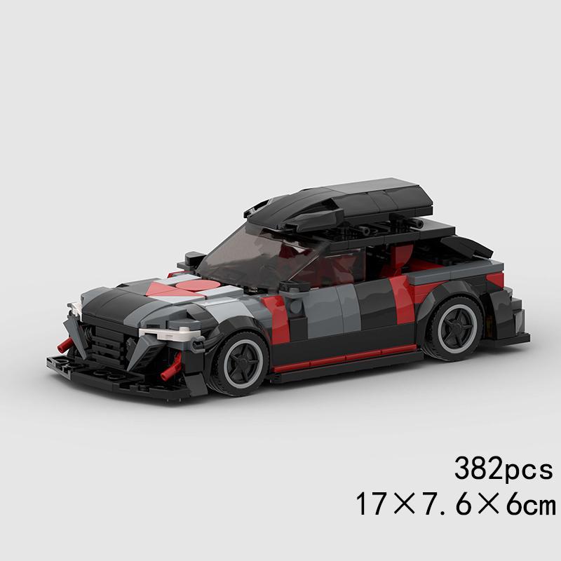 MOC Viteză Sport Super Mașină de Curse Model Blocuri de Construcție Pickup Poliție Cărămizi Vehicul de Curse de Oraș SUV Tehnic Raliu Sport Jucărie