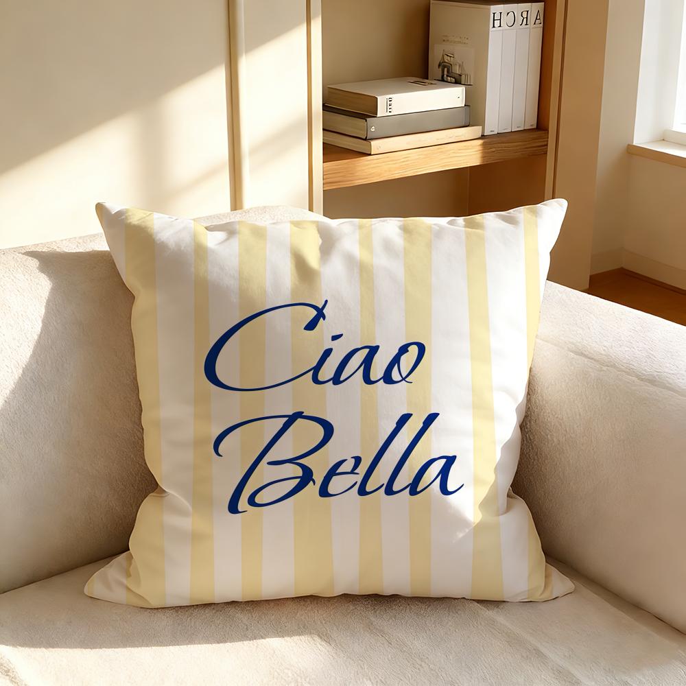 PCiaos Bellas Cushion Cover Square Cushion Cover Vintage Soft Sofa Pillow Case Home Decoration and Protective Cover