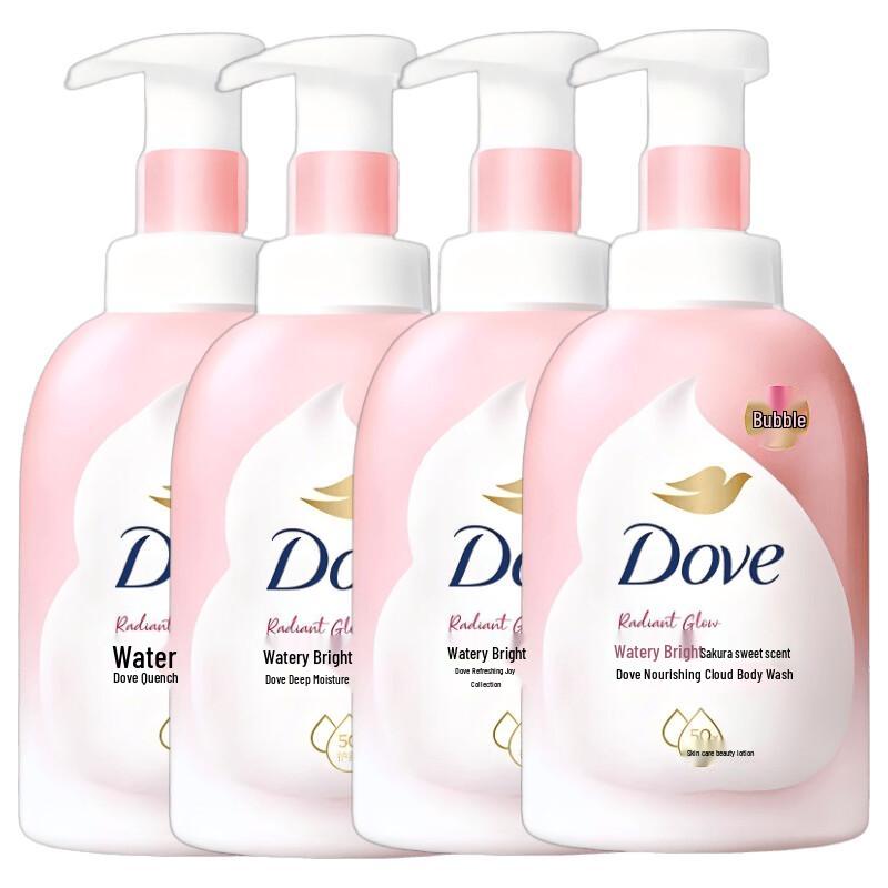 Пена для ванны Dove Цветок вишни Сладкий аромат