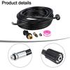 Cleaning Accessories Pipe Cleaning Hose 15m Pipe Length 180 Bar Pressure Rating 20m Pipe Length 5 Piece Set Easy Installation