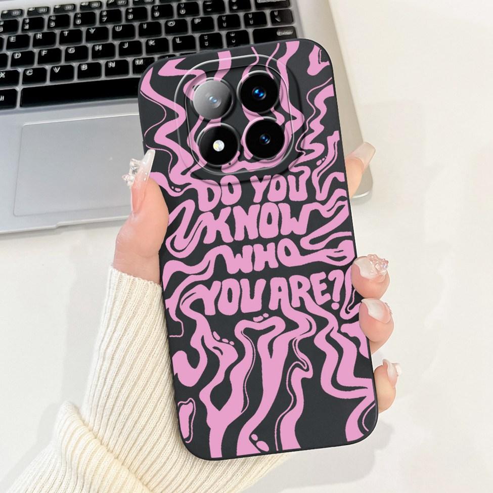 For Redmi Note 14 Pro+ 5G Cover For Redmi Note 14 Pro Plus 5G Case Silicone Cute Cartoon Luxury Fashion Shockproof Bumper Funda