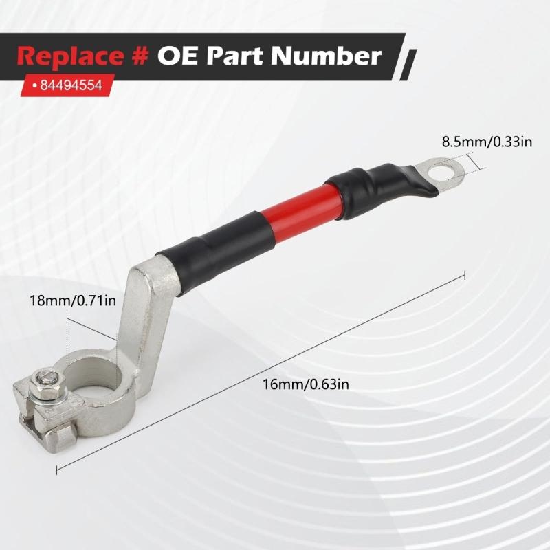 Engineered High Conductivity Copper Core Battery Connection Cable Cord For Trucks Enhanced Durability 84494554 19341182