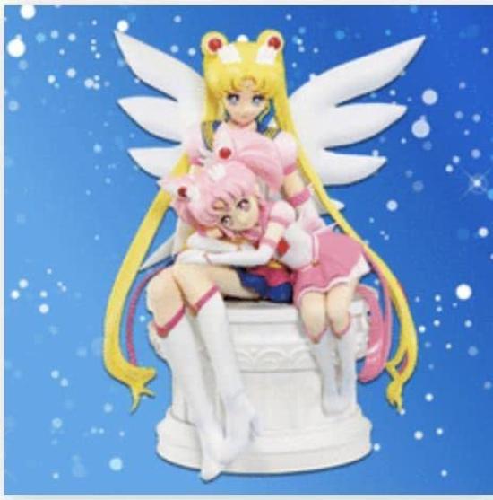 

Ichiban Kuji Sailor Moon Movie Приз Last One Фигурка Eternal Sailor Moon Eternal Sailor Chibi Moon Специальная расцветка &