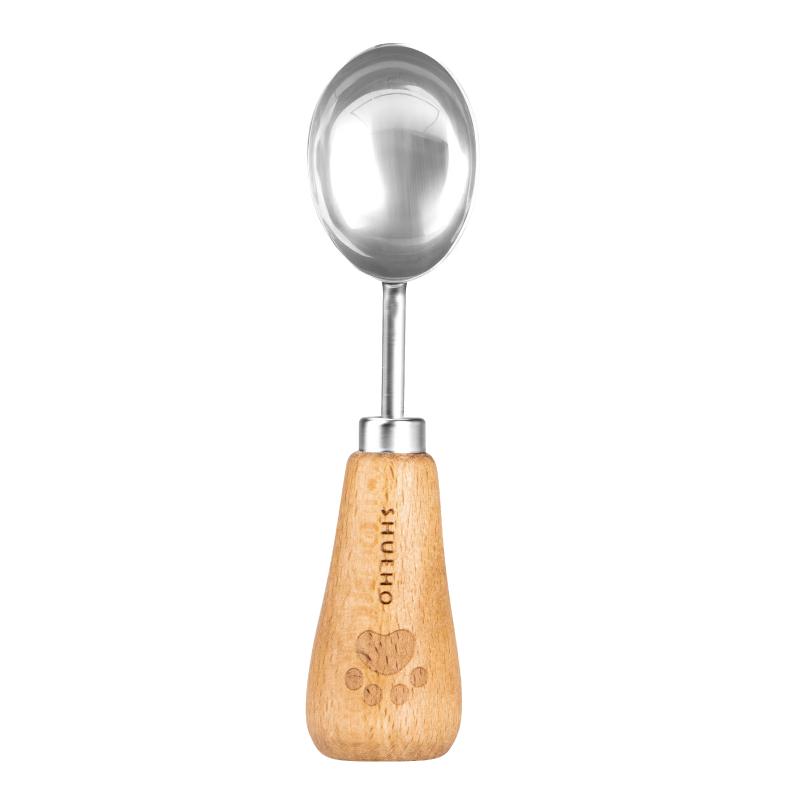 Shu Ke Bear Stand-Up 304 Stainless Steel Ice Cream & Fruit Scoop