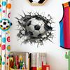Soccer Theme Wall Decal For Bedroom Living Room Sports Home Wall Decoration