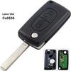 Clé Complète Avec Électronique À Programmer PLIP Citroen C1 C2 C3 C4 C5 Berlingo Picasso Peugeot 207 208 307 308 3008 807 Co 2784
