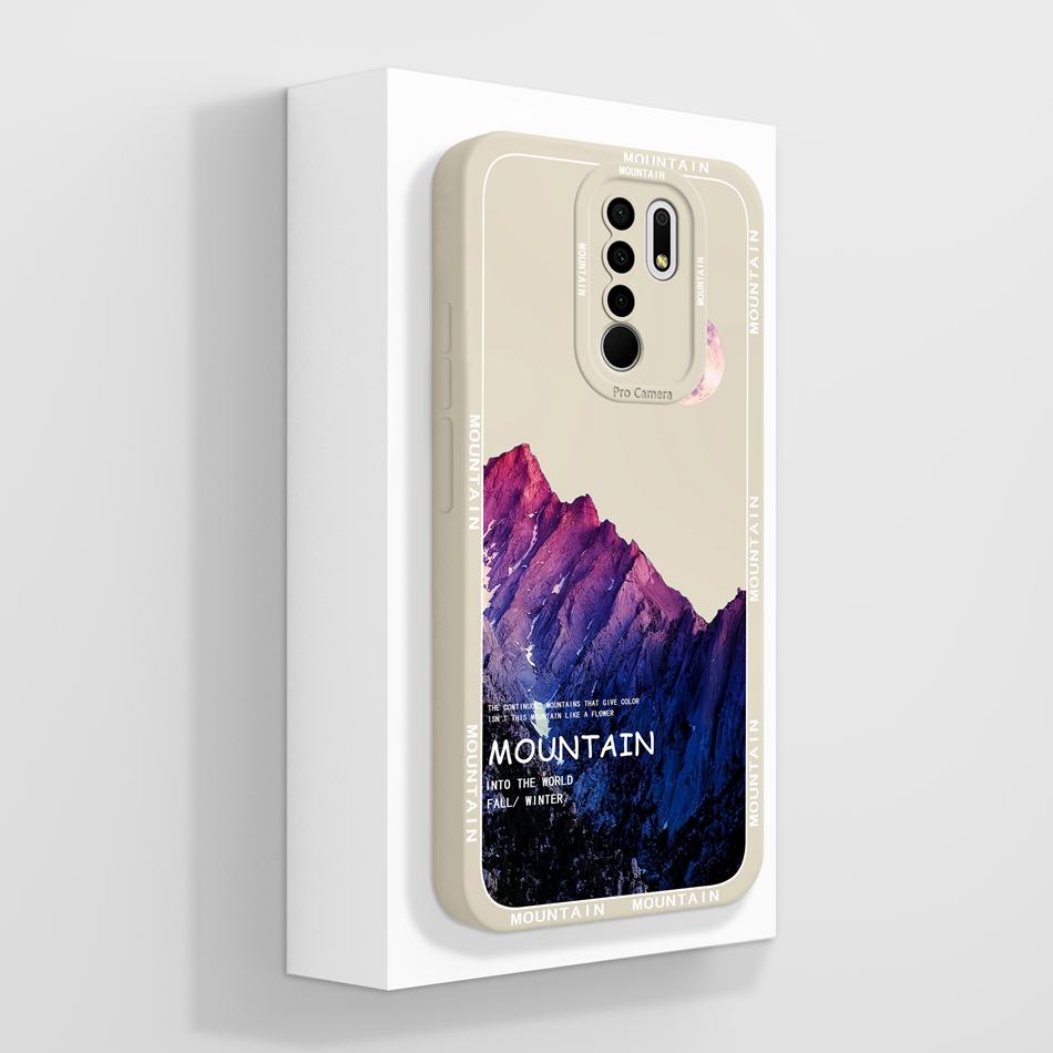 For Redmi 9 9A 9C 9T Case Cute Panda Soft Liquid Silicone Phone Housing For Xiaomi Redmi9 Power High Quality Durable Back Cover