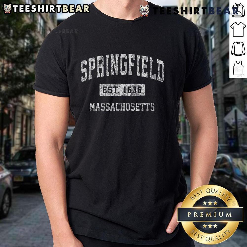 Good Springfield Massachusetts Ma Vintage Established Sports T Shirt 3XL