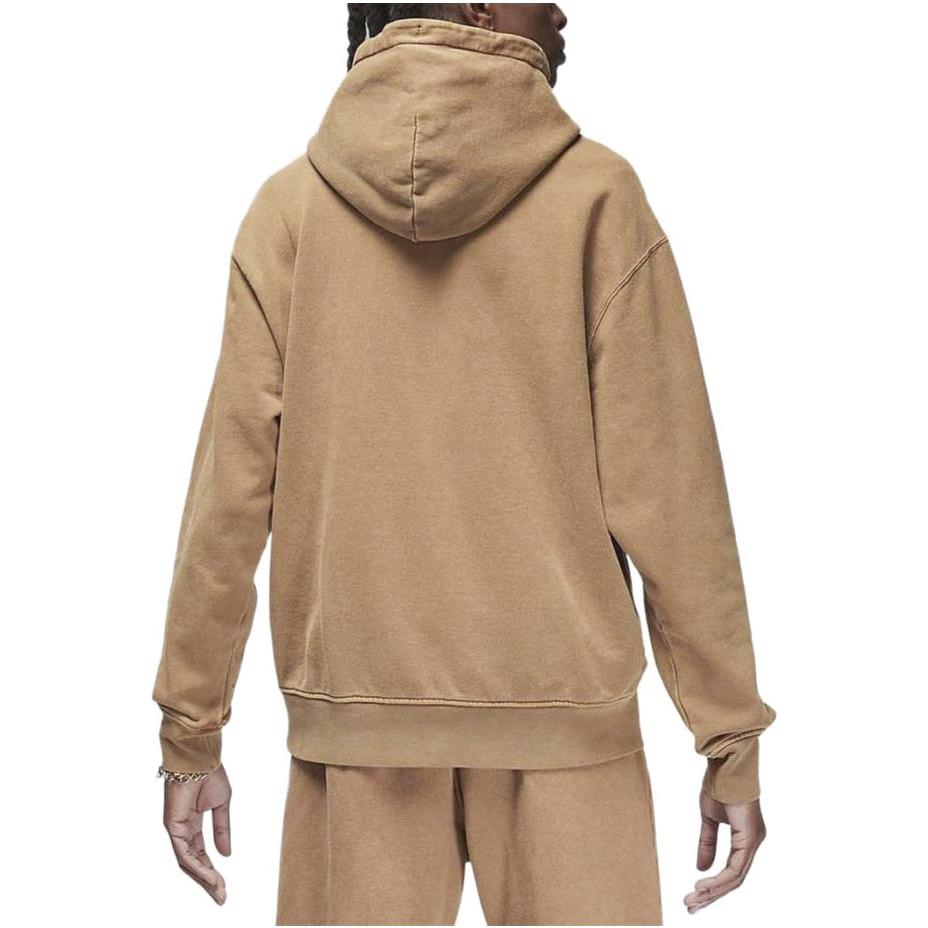 Jordan Essentials Sweat à capuche uni avec cordon de serrage à manches longues pour homme Hauts Légendaire-Marron foncé FB7291-231