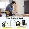 AM/FM Radio Headphones with Digital Display, 30dB AM FM Hearing Protection Safety Earmuffs, Ear Protection for Mowing