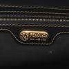 Used FENDI Pecan Tote Bag PVC coated canvas leather Brown Black Used Women