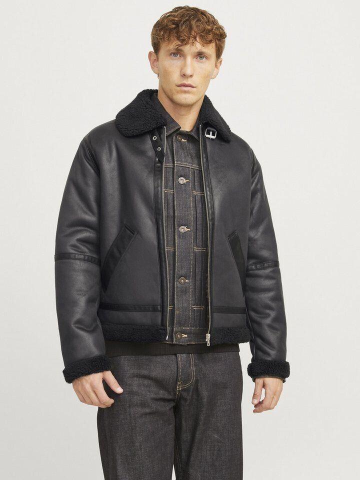 Зимняя куртка Jack & Jones Jorcole Aviator Jacket (12261819) черный