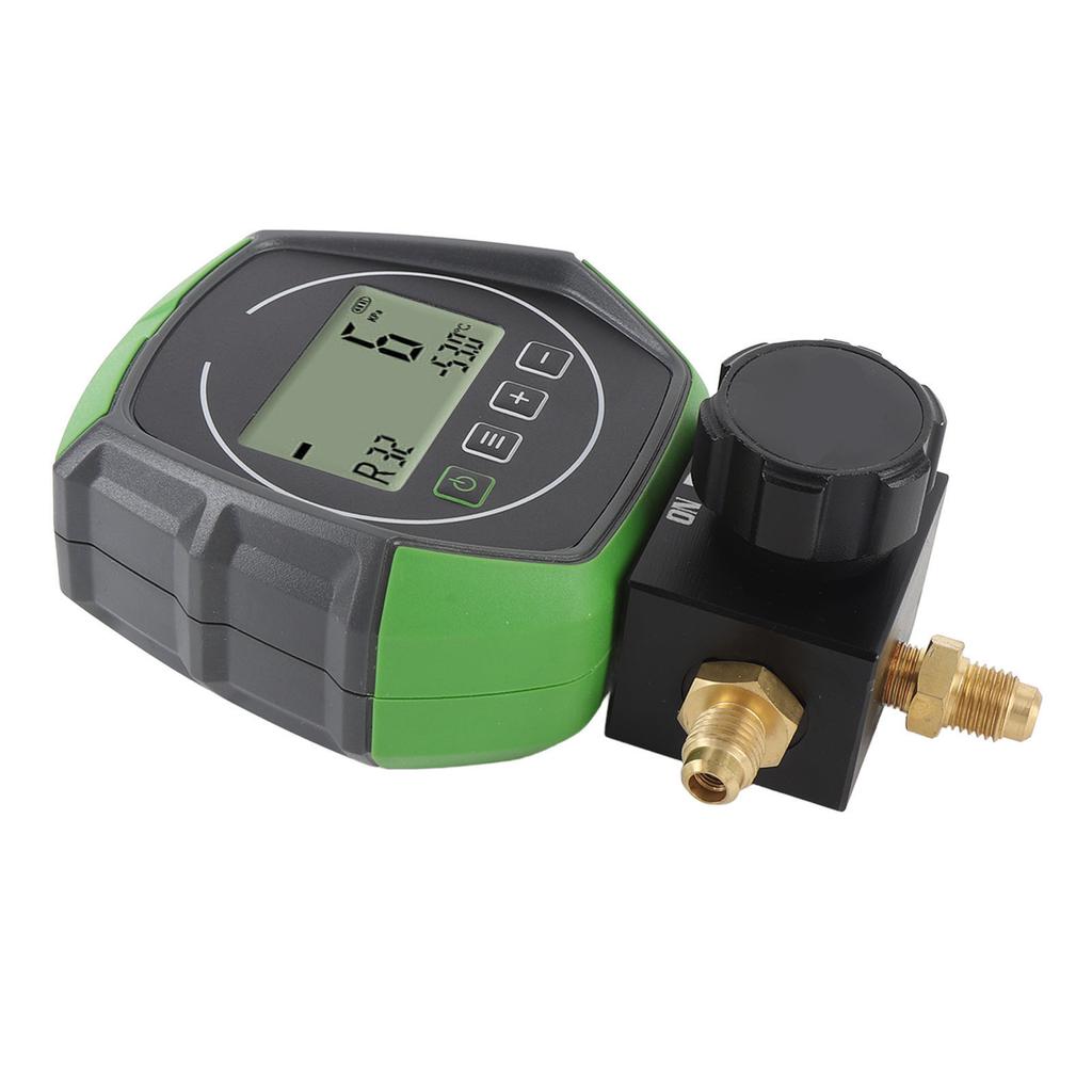 Digital HVAC Gauge 0 6000KPa Ball Valve Design High Accuracy HVAC Vacuum Gauge Tester for Maintenance and Installation