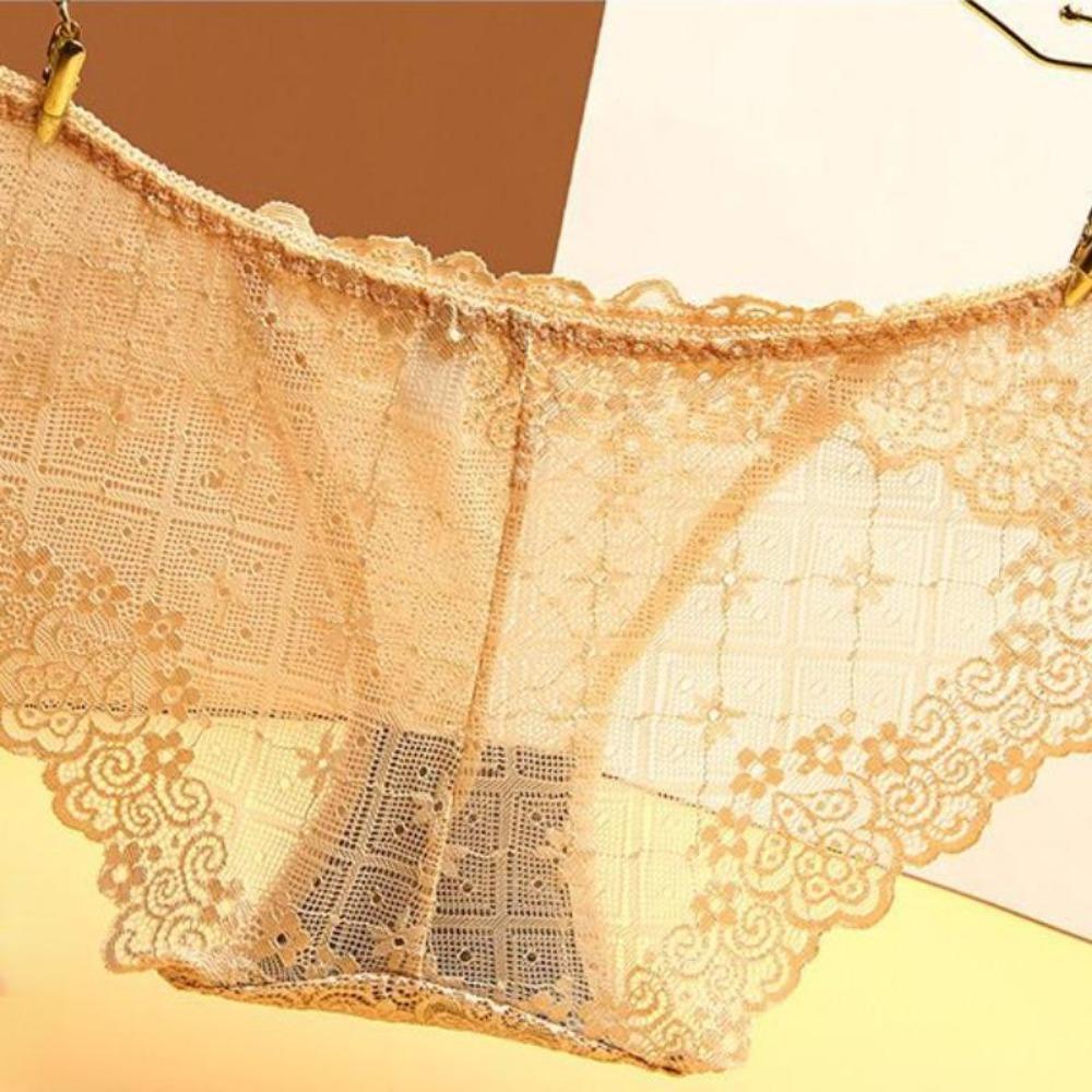 1PCS/Set Lace Sexy  Panties Women's Underpants Female Linger Low Waist Underwear Women Pantys Lingerie