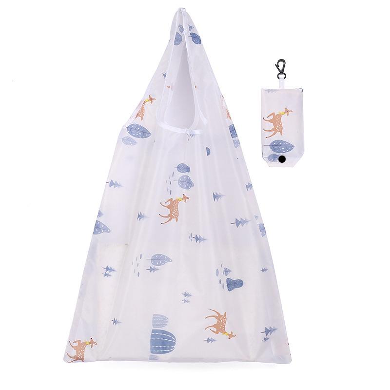 Reusable Grocery Bags Large Washable Shopping Bags Portable Foldable Environmental Friendly Heavy-Duty Handbags