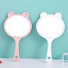 Cute Bear Claw Mirror Cartoon Cosmetic Mirror Portable Bear Head Handheld Mirror  Student
