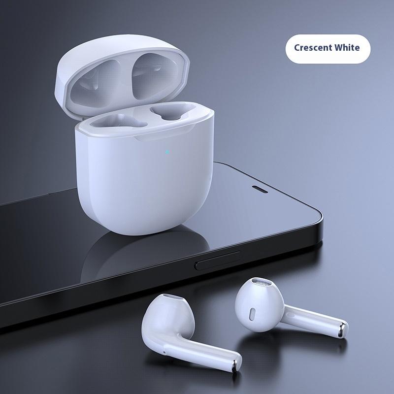 

Bluetooth-гарнитура Беспроводная зарядка Бинауральная Высокое качество звука Стерео Портативная Гарнитура Bluetooth для звонков с мобильного телефона белый