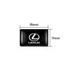 Car Accessories Interior Epoxy Badge Sticker Waterproof Decal For Lexus NX IS 250 RX GS UX RX300 RX350 CT200H ES LX Fsport GX