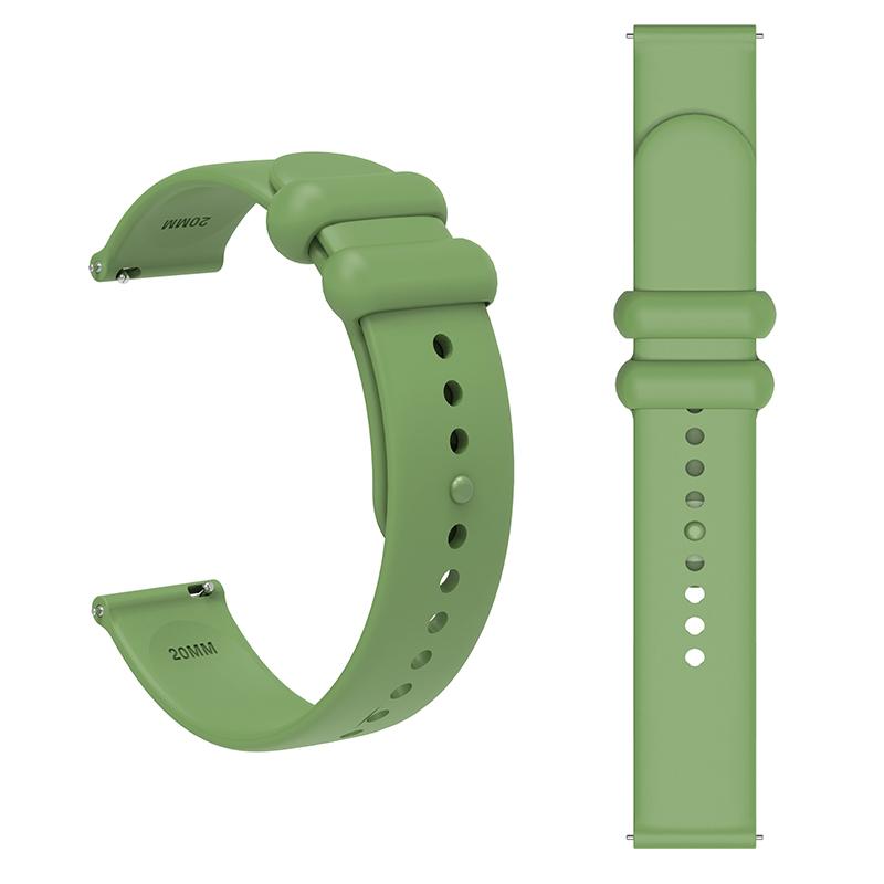 

Для Garmin Venu 3S/Forerunner 265S Ремінець для годинника 18 мм Силіконові Запасні Ремінці для Годинника Army Green