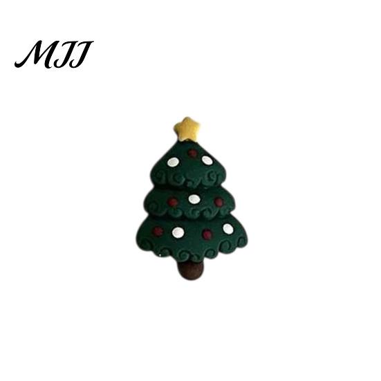 Christmas Party Favors 7Pcs/Set Mini Tree Refrigerator Magnet, Xmas Shape Magnetic Home Decor Fridge Decorative Magnet for Whiteboard Locker Door Note