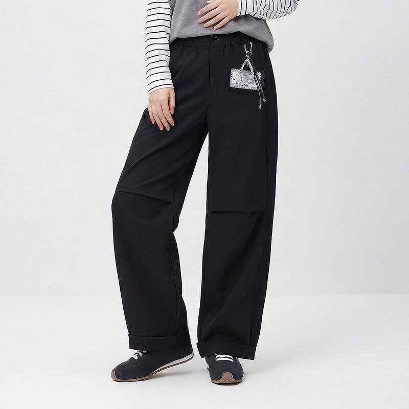 Semir XAHAA Co-branded Women's Curved Leg Casual Pants