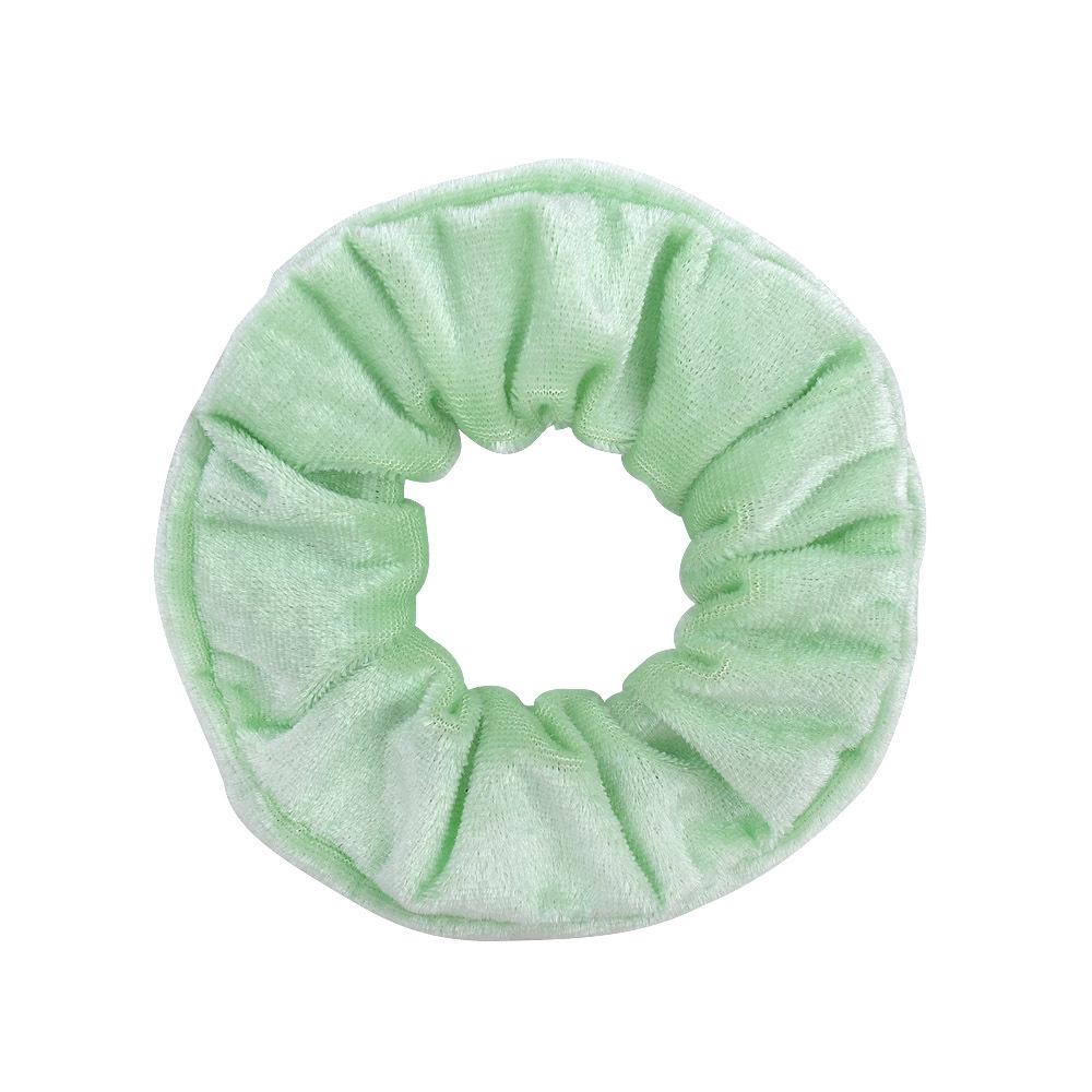 40 Solid Colors Velvet Scrunchies Hair Ties White Black Red Baby Girls Ponytail Holder Headband Women's Fashion Hair Accessories