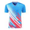 Quick-Dry Badminton Shirt Short Sleeve Unisex Sports T-Shirt Volleyball Table Tennis Training Competition