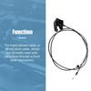 Pack of 1 for Chevrolet Silverado Hood Release Cable No.20968782/15894378