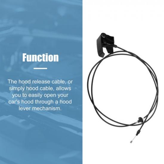 Pack of 1 for Chevrolet Silverado Hood Release Cable No.20968782/15894378