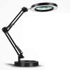 10 Brightness Levels Desk Lamp Adjustable Folding Arm Lamp Magnifying Glass Light  Office Use