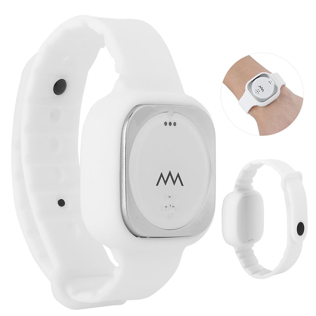 Ultrasonic Mosquito Repellent Bracelet Eelectronic Anti Mosquito Wristband for OutdoorWhite