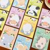 1 Piece Lovely Animal Sticky Notes Memo Pad Paper School Supplies Planner Stickers Stationery