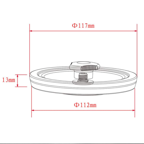 Talea Kitchen Sink Water Stop Cover, Drain Cover, Sink Drain Cover