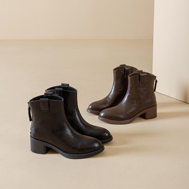 New Styles of Shoes: Short Boots, Women's Fashionable Casual Boots, Women's Versatile Fleece Boots