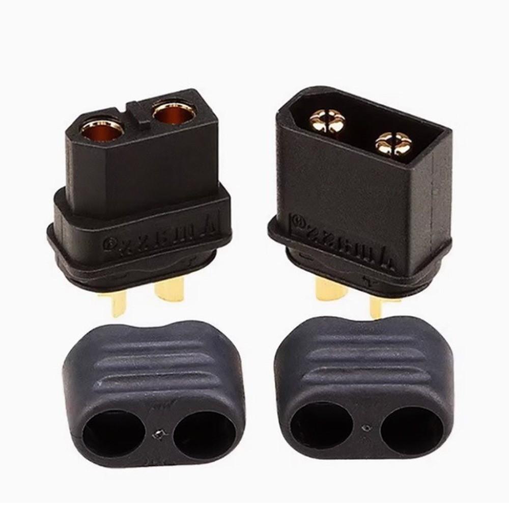 Power Connect XT60H-M F Plug 12AWG Battery Connector New Extending Wire Cable  RC Accessories