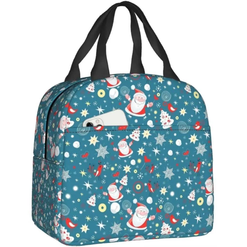 Insulated Lunch Bag For Kids Skulls And Hearts Reusable Cooler Tote Bag Mini Cooler For Kids Adult Office Work Picnic Beach