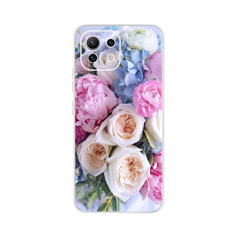For Xiaomi Mi 11 Lite Case Cute Cartoon Cover For Xiaomi Mi 11 Lite 5G Phone Cases Mi11 Lite 11Lite Soft TPU Fundas Capa 6.55''