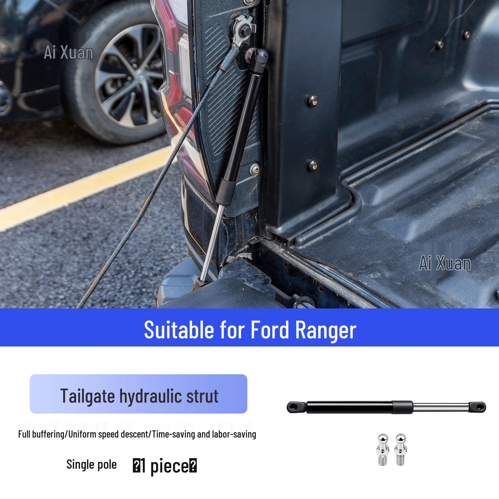 Hydraulic Hood & Tailgate Struts for Ford Ranger