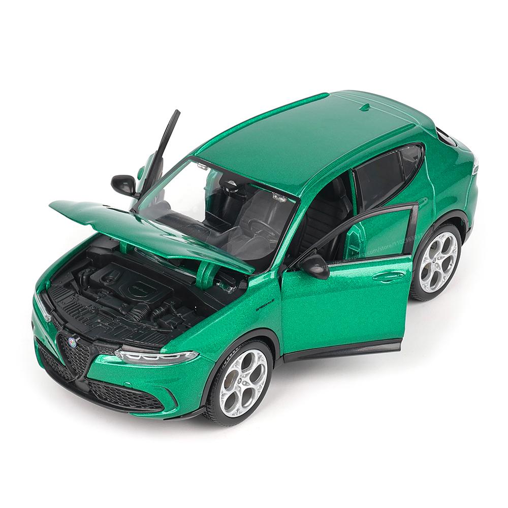 RGMUX1 Bburago 1:24 Alfa Romeo Tonale Alloy Luxury Vehicle Diecast Car Model Toy Collection Gift Birthday Present