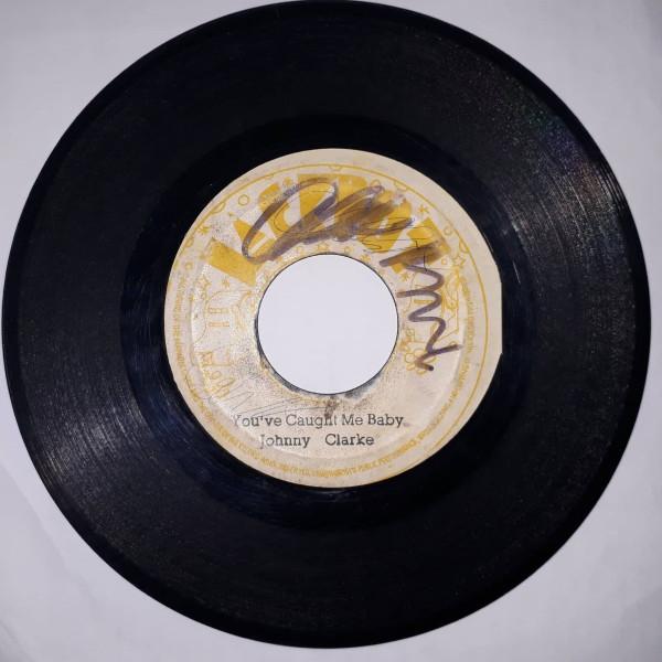 

7-дюймовая пластинка JOHNNY CLARKE - You Have Caught Me Baby НЕТ Jackpot Ямайка Регги, Ска и Даб Б/У
