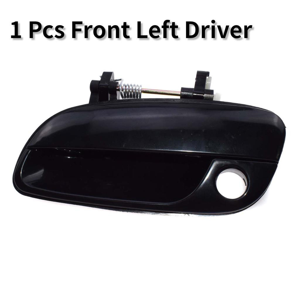1/2/4 Pcs Black Front or Rear or Left or Righrt Outside Car Door Handle For Hyundai Elantra 2.0L 2001 2002 2003 2004 2005 2006