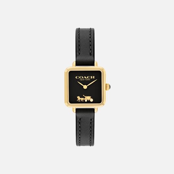 

Women s Analog Square Shape Leather Wrist Watch 14504225 чорний