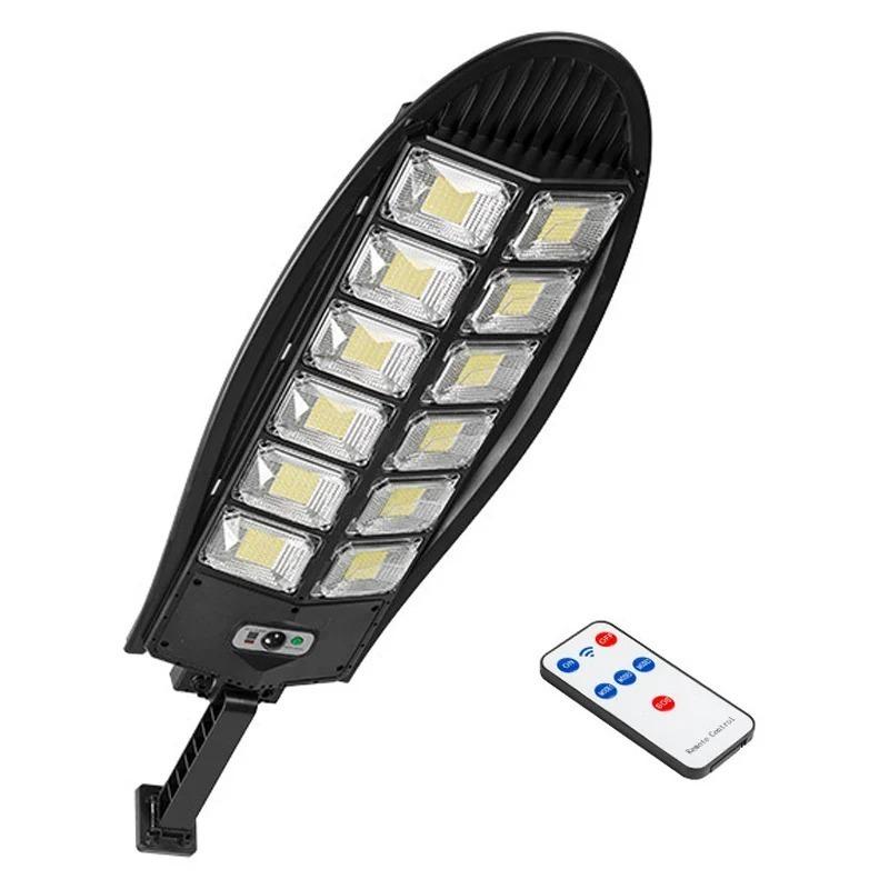 8800MAH Super Bright Solar Street Light Outdoor Solar Lamp Waterproof PIR Motion Sensor Garden Lighting Remote Control