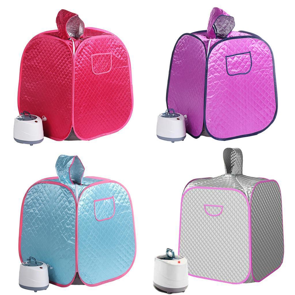 

1.5L 1000W Room Shower Cabin Bathhouse Portable Sauna Bag Steam Shower Generator Infrared SPA Loss Weight Calories Burned Sauna Tent синий