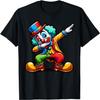 Clown Dabbing Lustig Tanzend Dab Jungen Mädchen Kinder T-Shirt