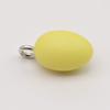 Colorful Acrylic Egg Ornaments: Mini Quail & Goose Egg Pendants for DIY Jewelry.