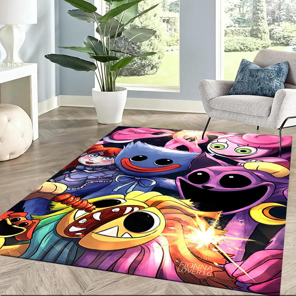 Digital Circus Carpet Suitable For Hallway Bedrooms Balcony Foyer Antislip Rug Anime Office Decor Best For Christmas